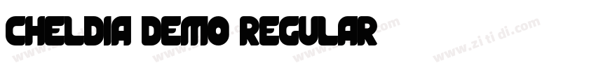 Cheldia Demo Regular字体转换